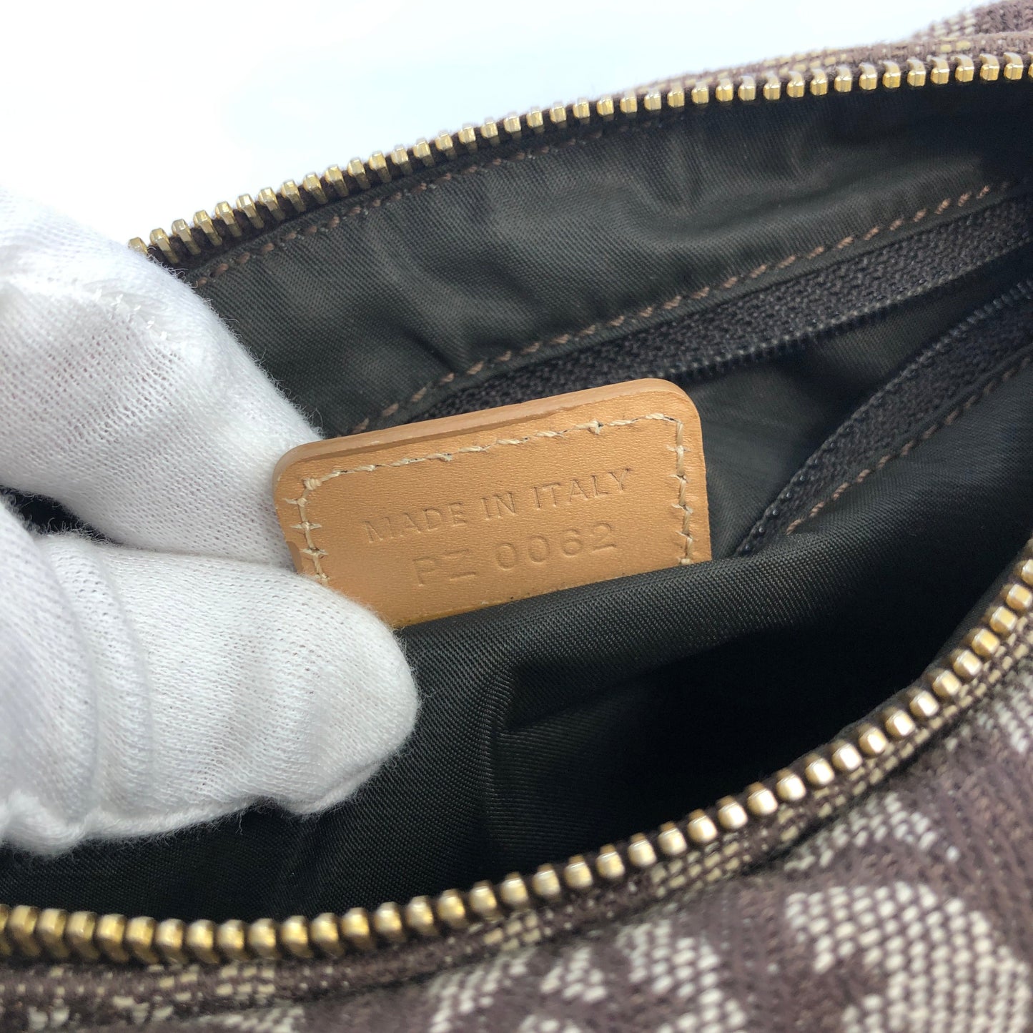Christian Dior Trotter Small Bostonbag Handbag Brown Vintage Old y2sh4f