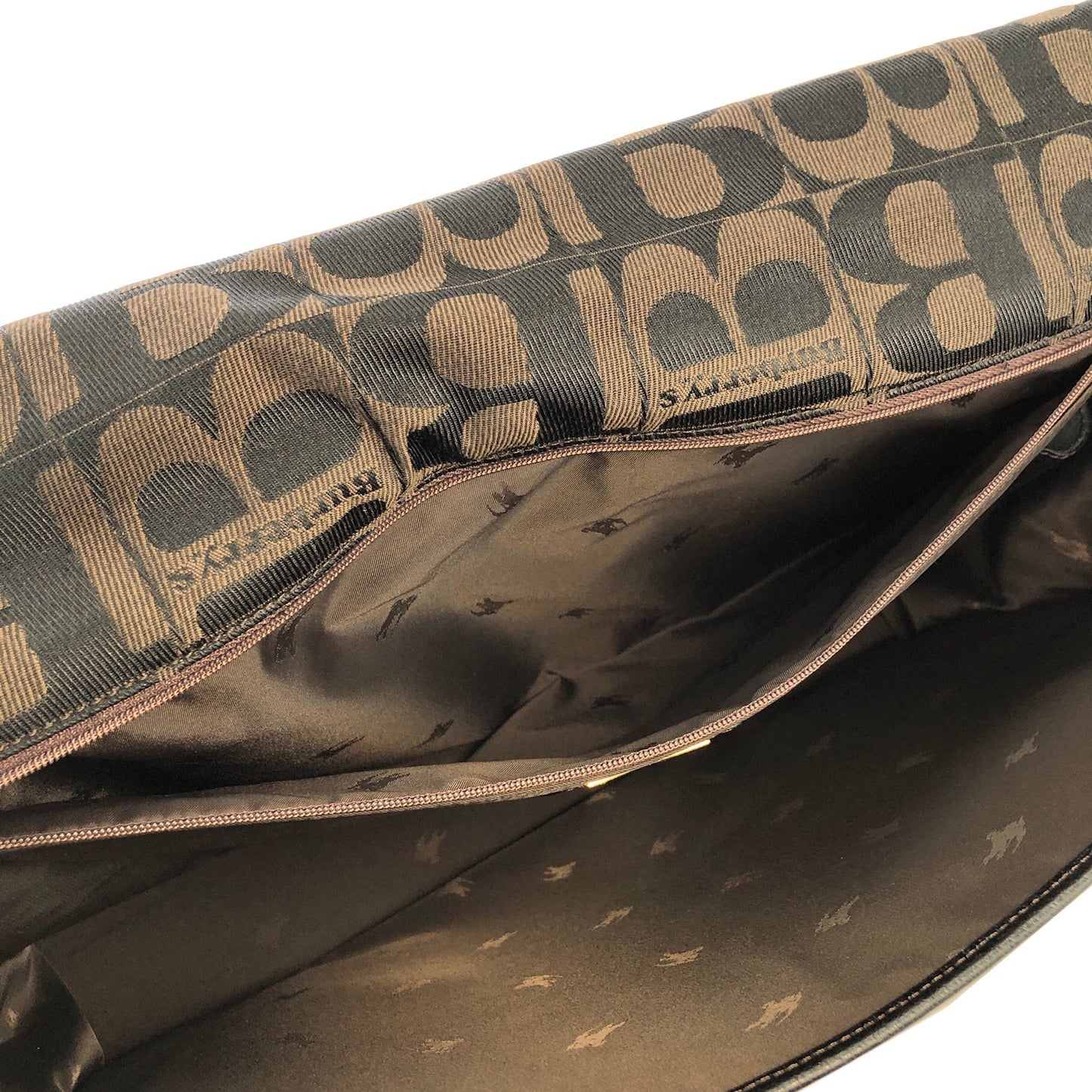 Burberry's Blogo 提花兩用挎包肩背包黑色復古舊款 a88ihp