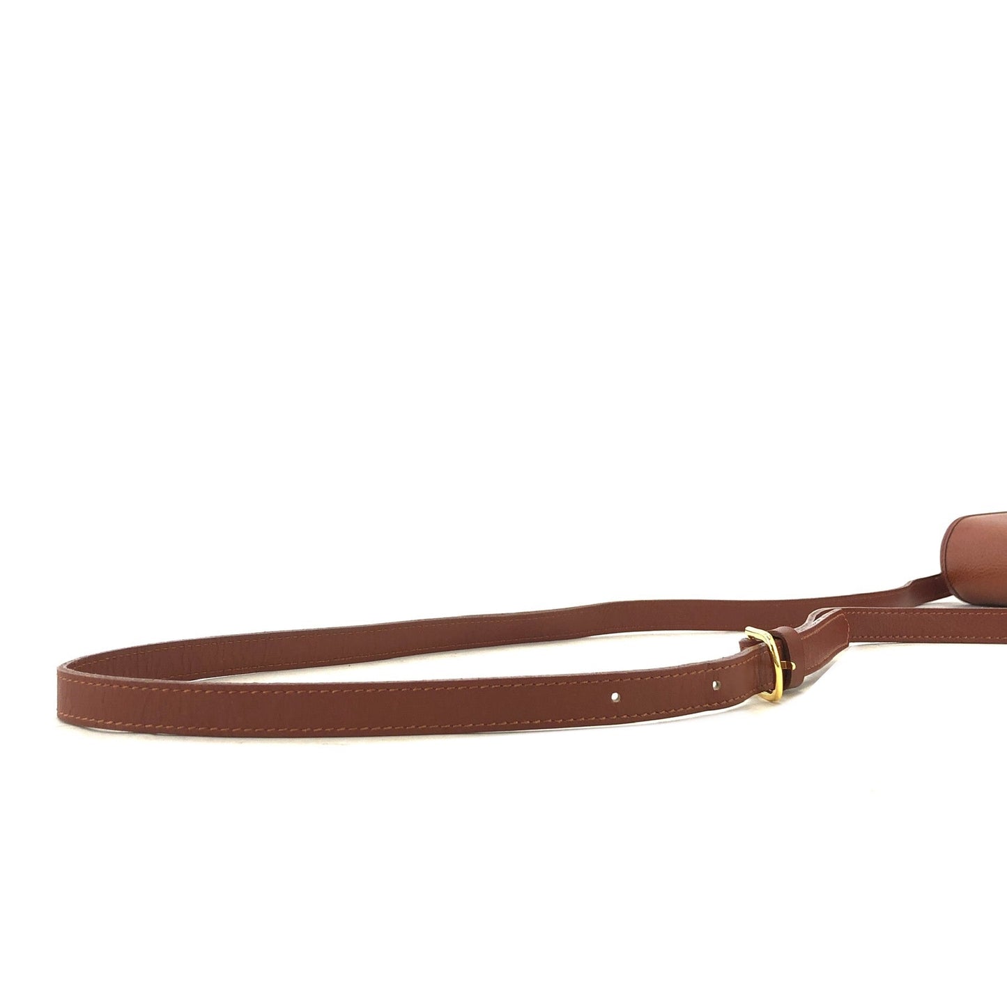 Yves Saint Laurent YSL Logo Flap Shoulder bag Brown Vintage Old kcpv5f