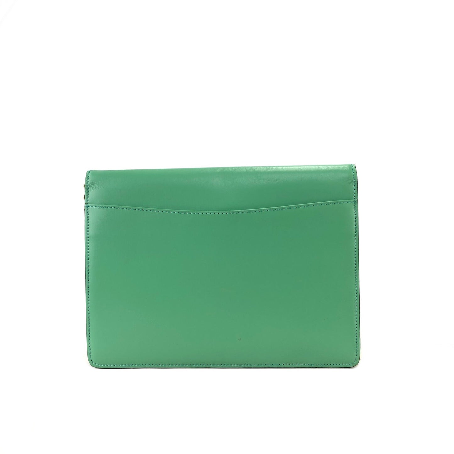 CELINE Starball Chain Shoulderbag Green Vintage Old Celine ctvzih