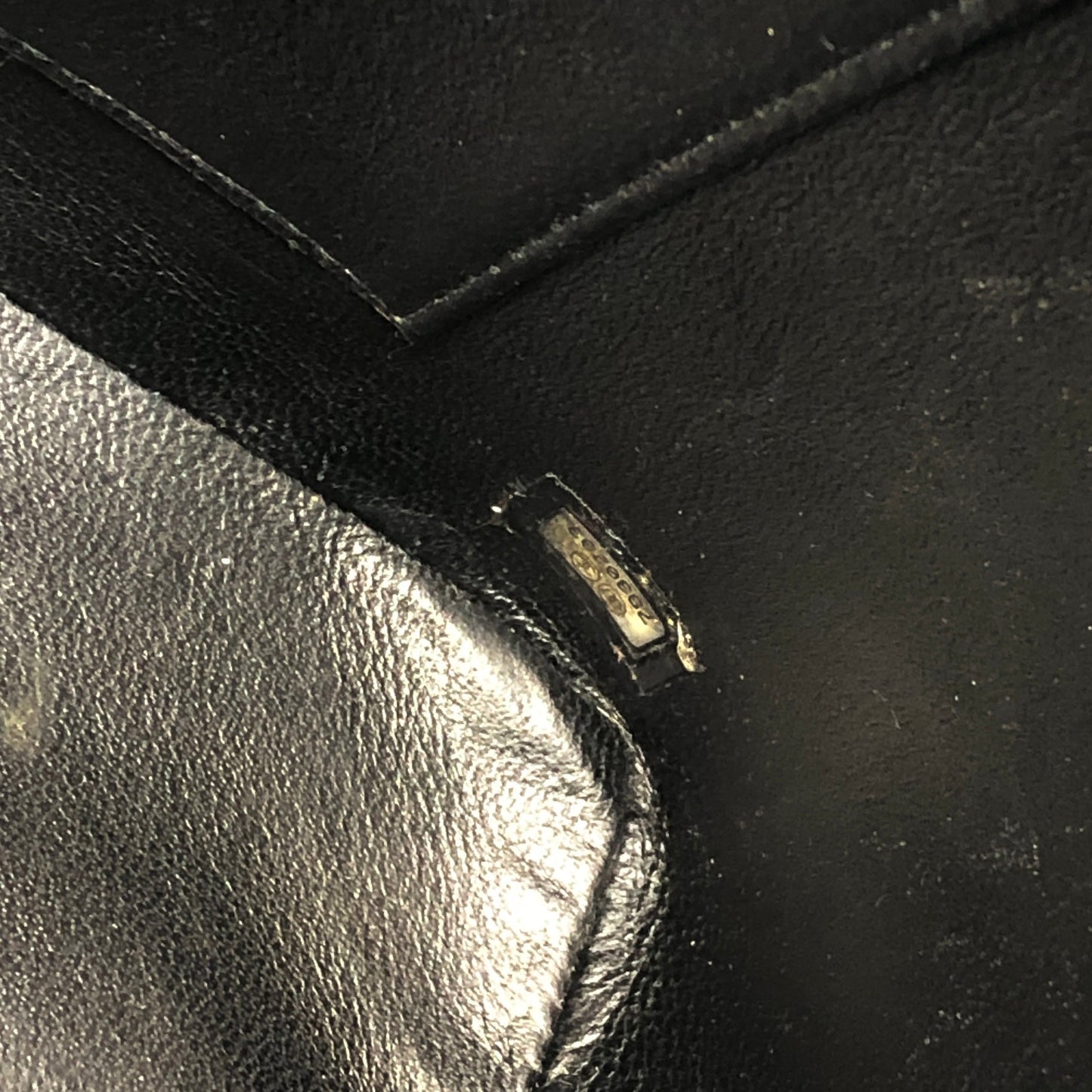CHANEL Matelasse Cocomark Caviar Leather Totebag Shoulder bag Black Old Vintage gkeujr