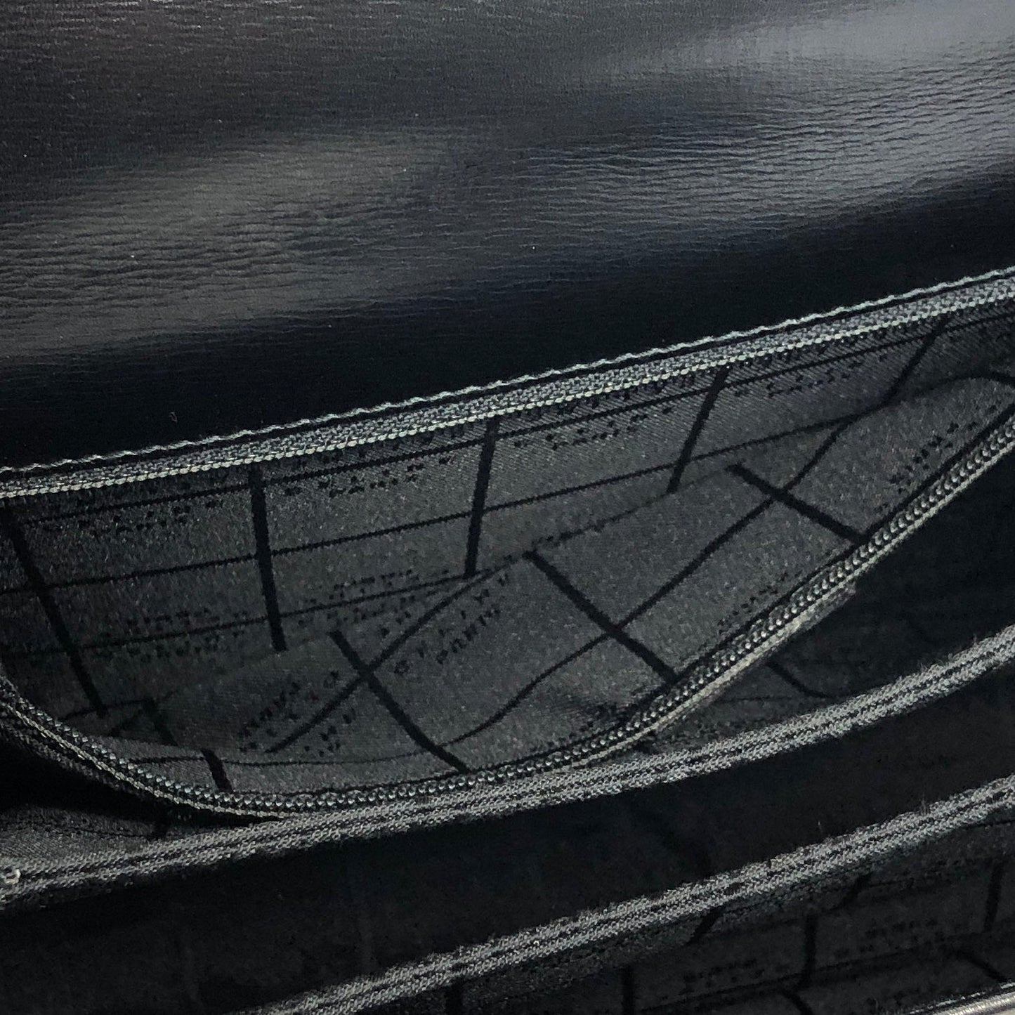 CELINE Horse Carriage Two-way Handbag Crossbody Shoulderbag Black Vintage Old CELINE amcz36
