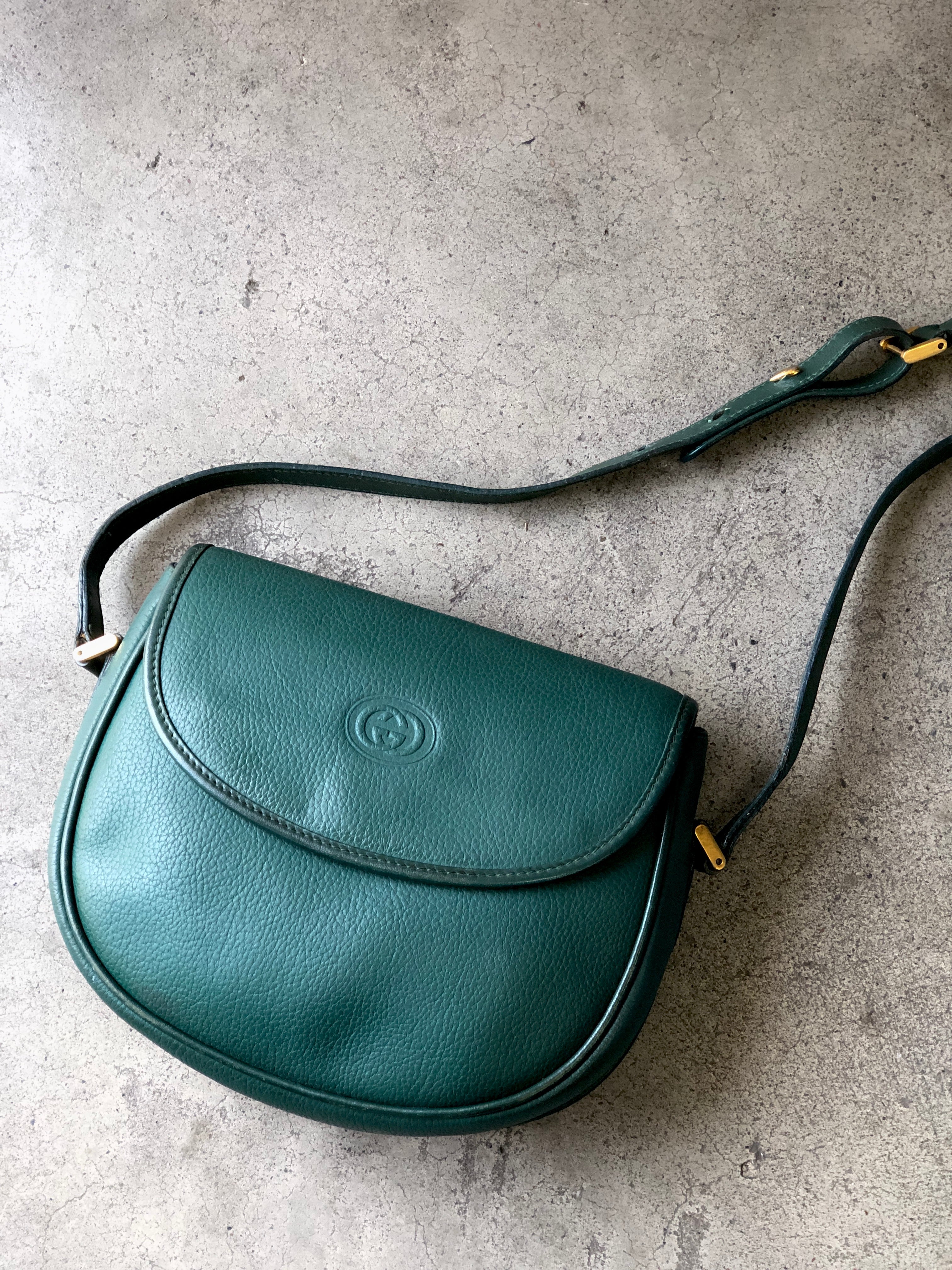 Unbranded NEW (replacement gucci) blue or green Crossbody Shoulder Strap  Purse