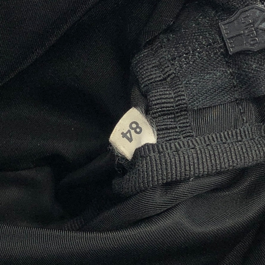 PRADA Triangle Logo Nylon Belt bag Sling bag Black Vintage 4csne8