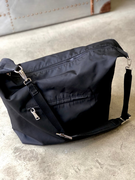 PRADA Sport Nylon Shoulder bag Black Vintage cjziis