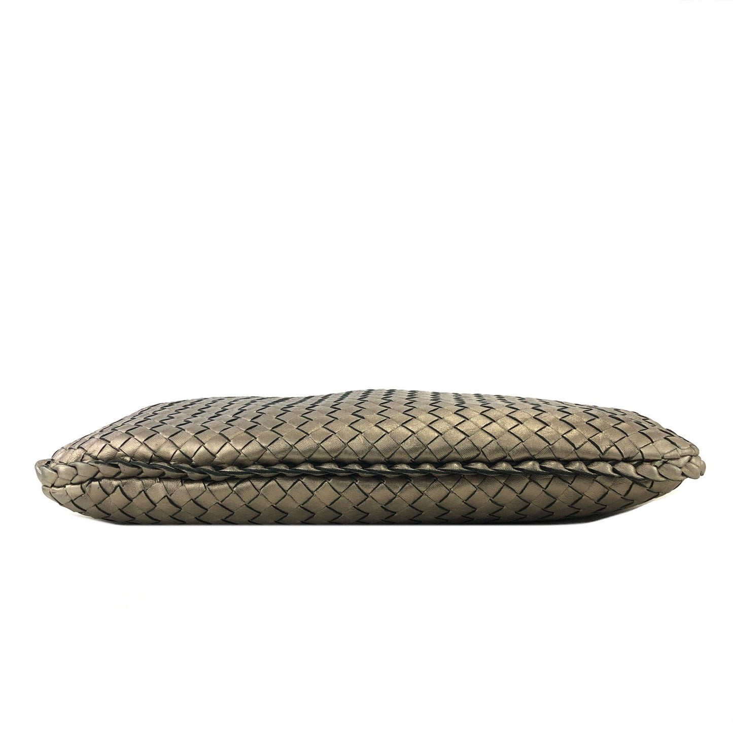 Bottega Veneta Intrecciato 皮革 Hobo 包款單肩包金屬金復古 whsy5u