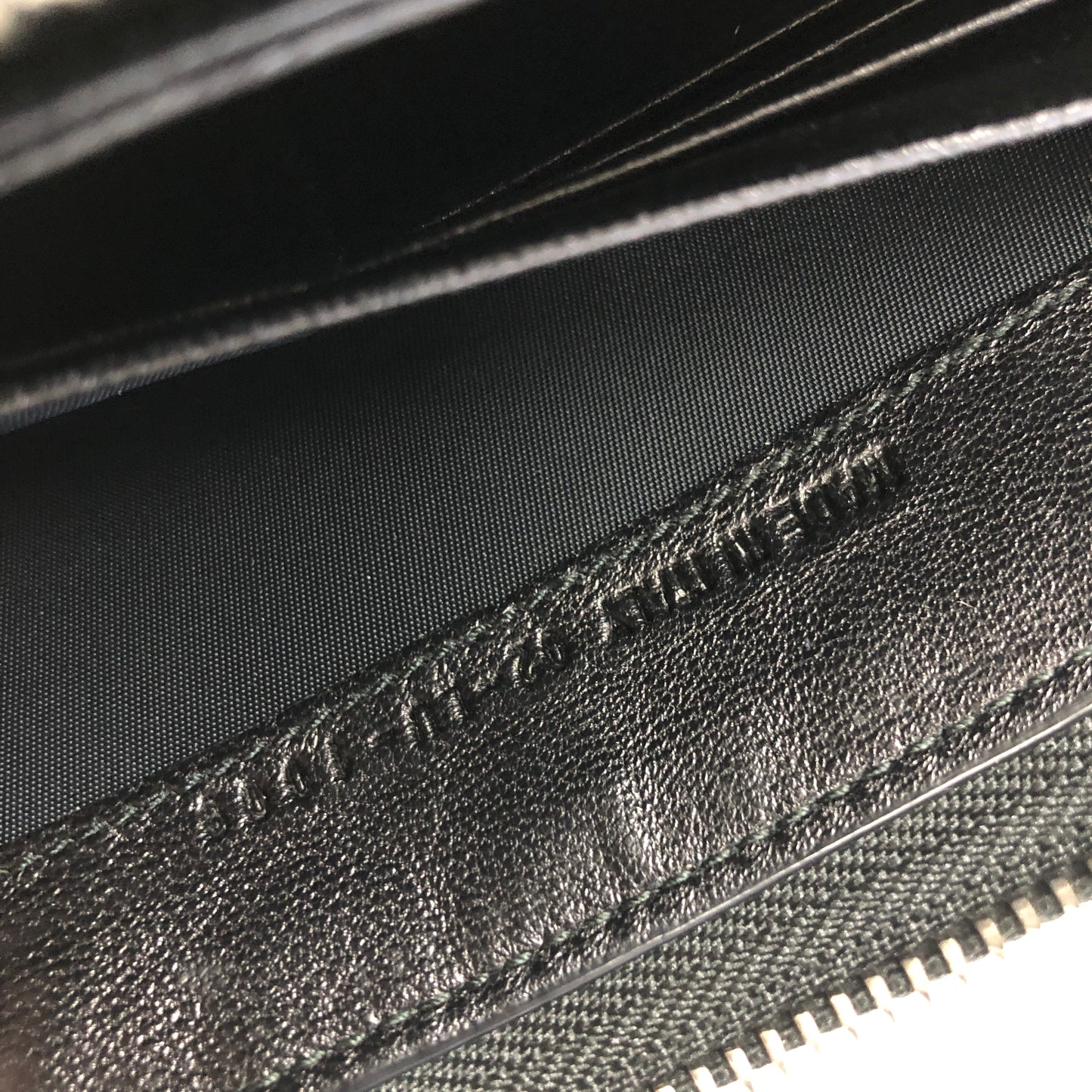 Christian Dior 皮夾 漆皮 黑色 舊款 48648f