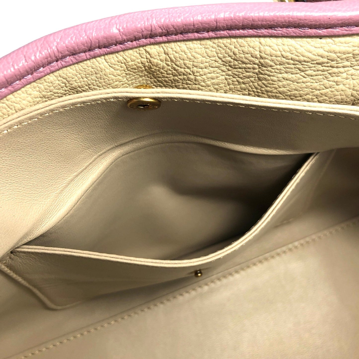 LOEWE Amazona 28 Anagram Tricolore Bostonbag Handbag Ivory Vintage khvm4z