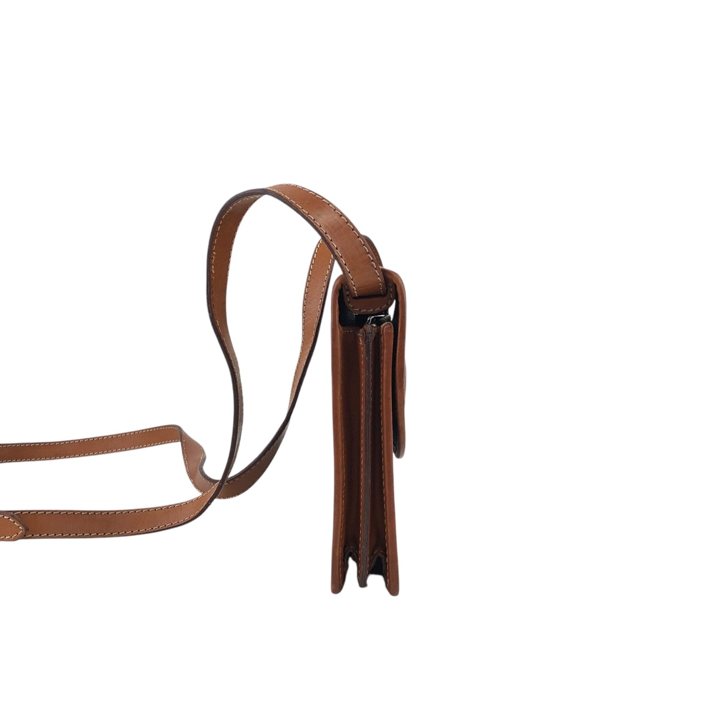 CELINE Macadam Blason Shoulder bag Brown Vintage ix2eki