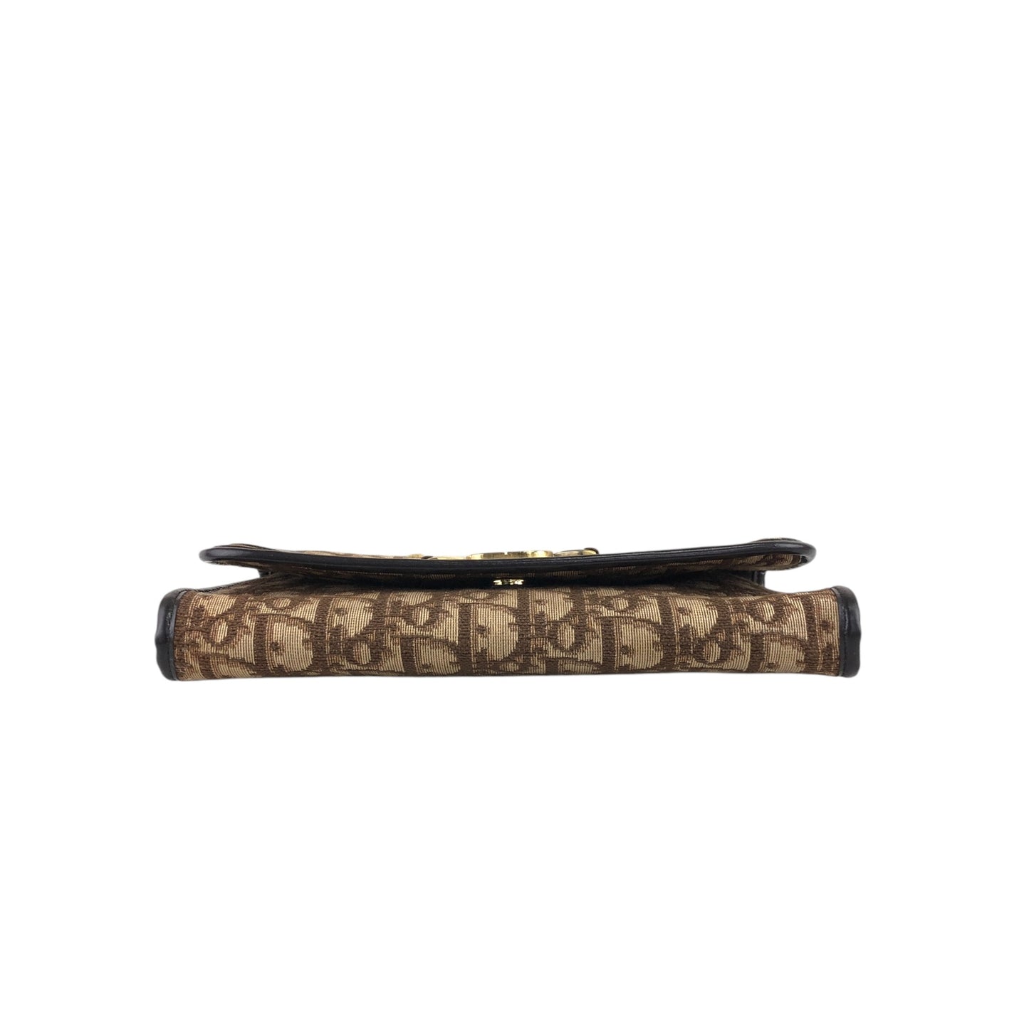 Christian Dior Trotter Chain 單肩包 棕色 復古 mdfdd4