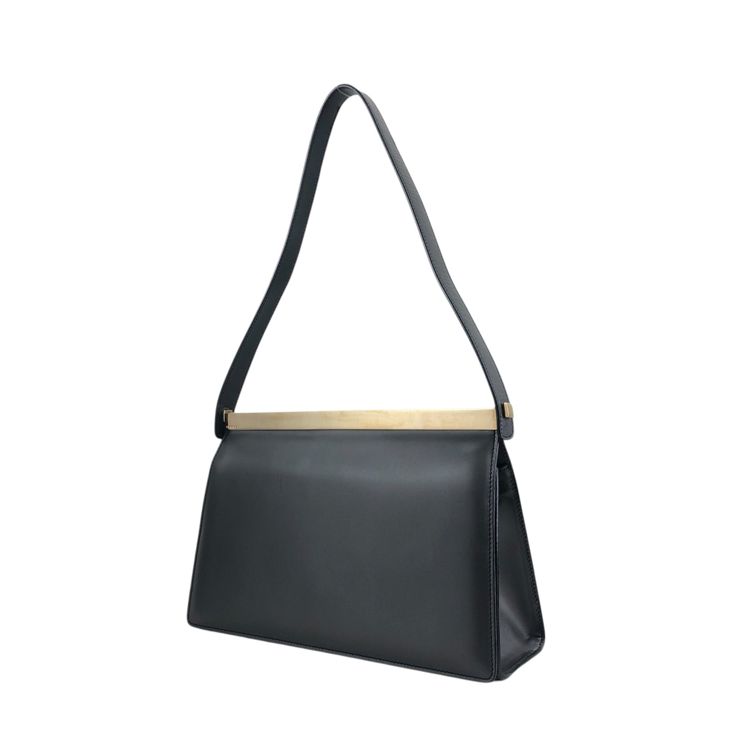 GUCCI Shoulder bag Gray Vintage tfg2zv