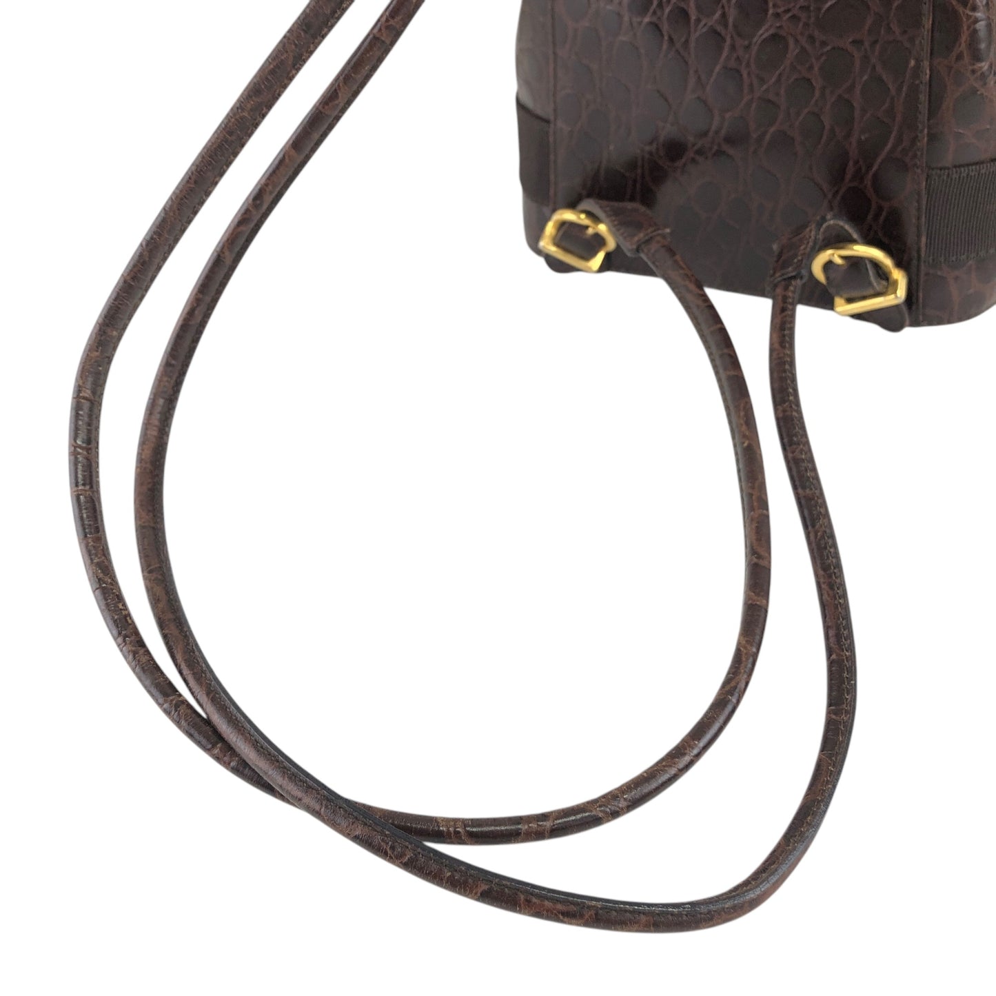 Salvatore Ferragamo Vala Backpack Brown Vintage 5t6wvc