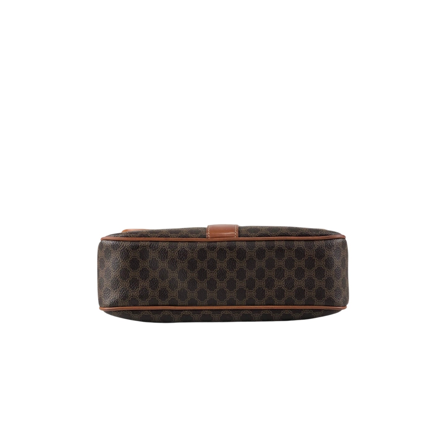 CELINE Macadam Blason Shoulder bag Brown Vintage vim7mw