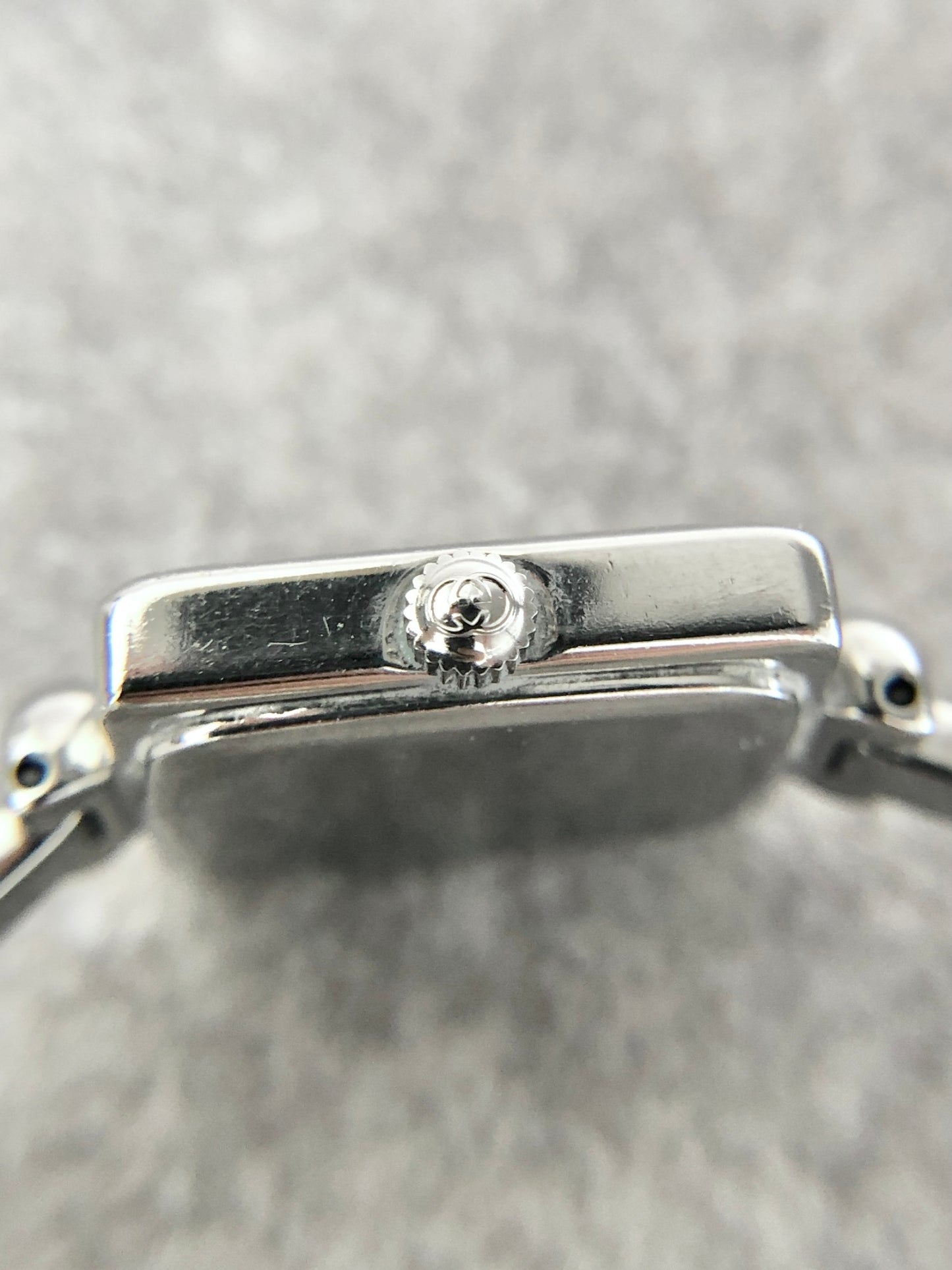 GUCCI Quartz Watch Silver 1900L Vintage ey4n3g