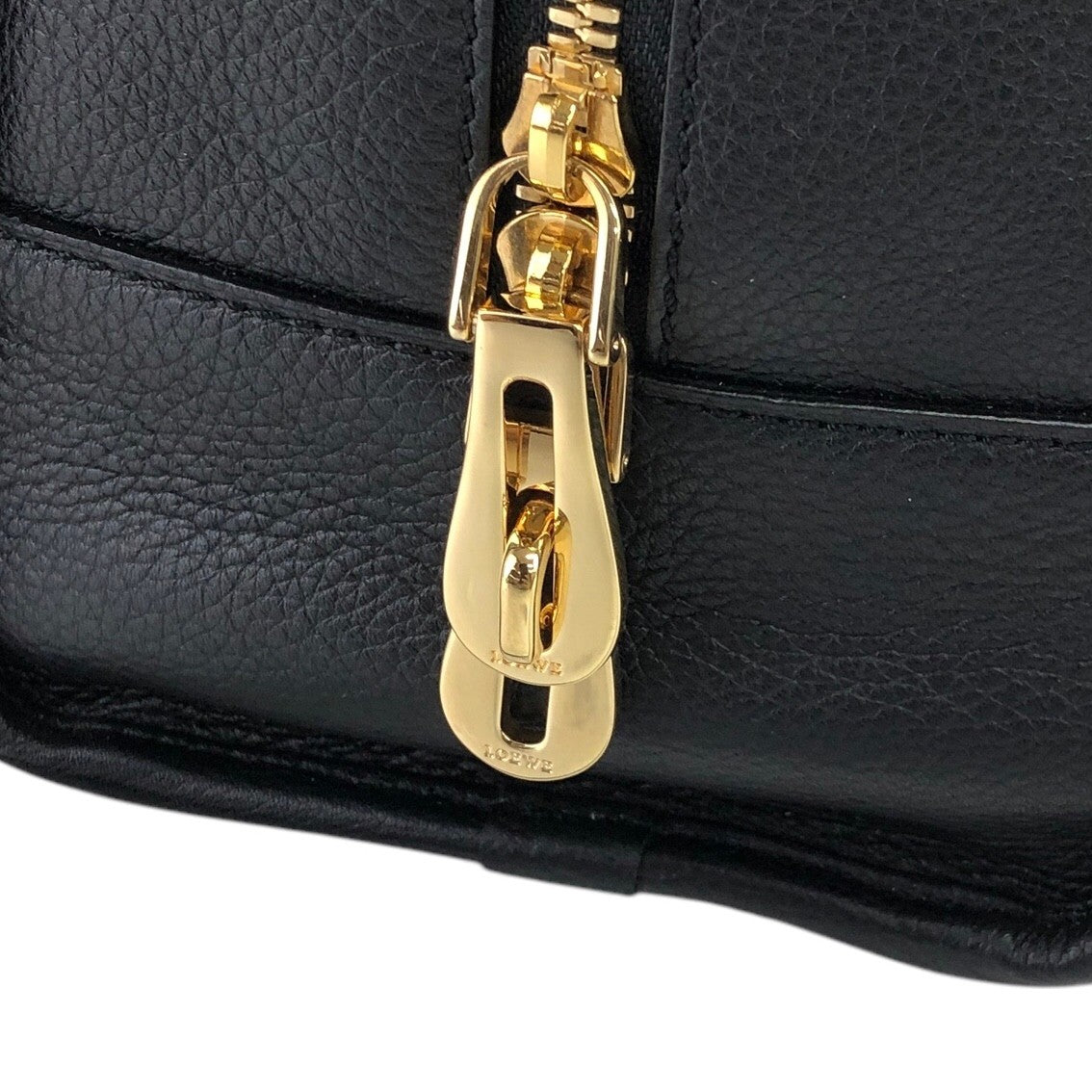 LOEWE Amazona28 Anagram Two-way Handbag Shoulder bag Black Vintage bagdfe