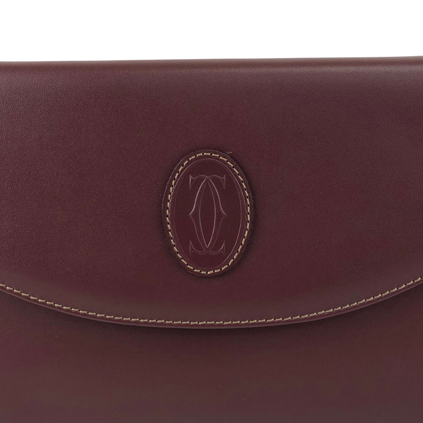 Cartier Shoulder bag Bordeaux Vintage jasskc
