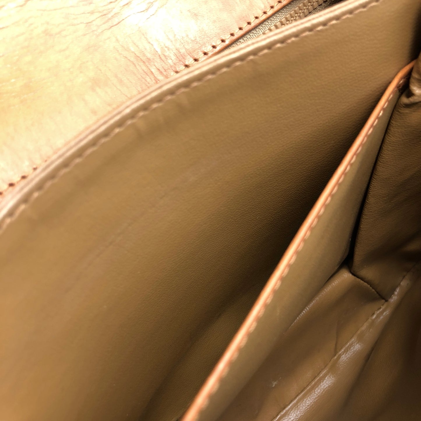 CELINE Macadam Blason Shoulder bag Brown Vintage zskyr6