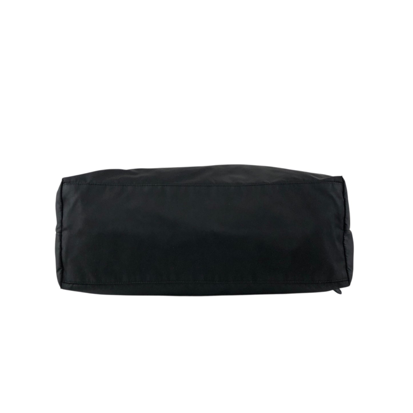 PRADA Logo Totebag Black Vintage tv4u47