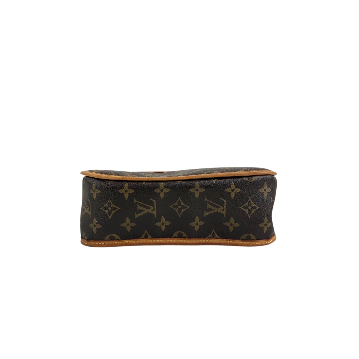 LOUIS VUITTON Monogram Shoulder bag Brown M40106 Vintage y7ndbw