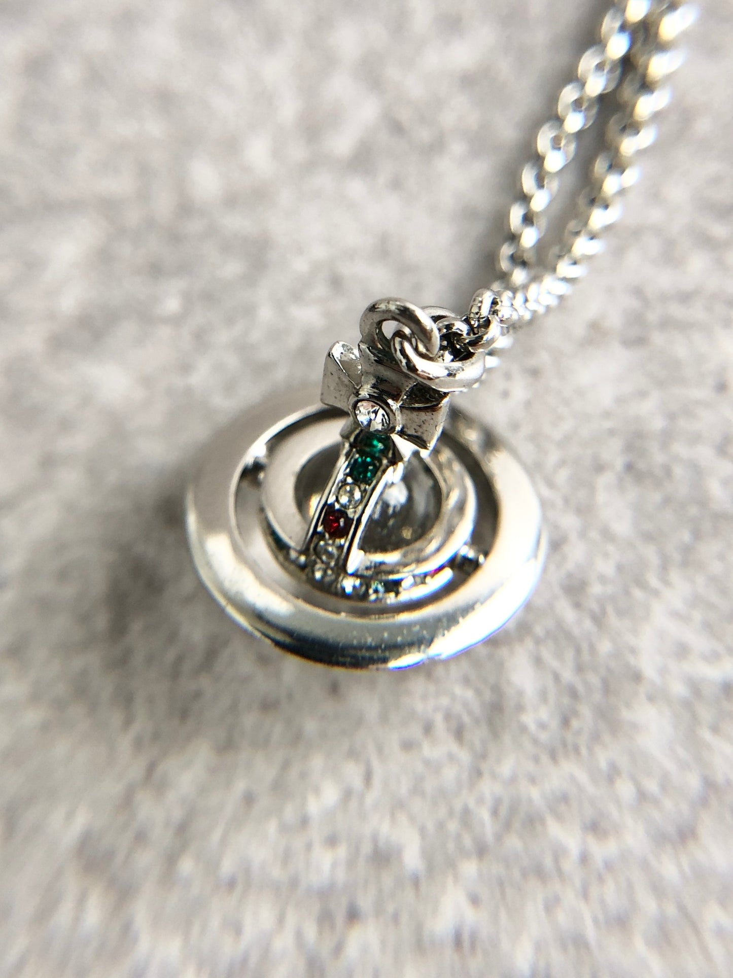 Vivienne Westwood Necklace Silver Vintage gigfs5