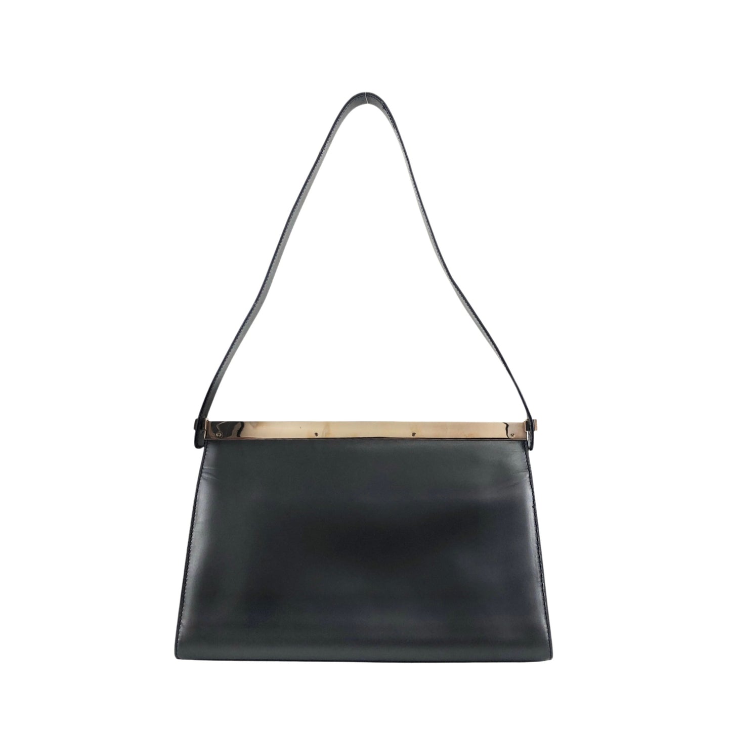 GUCCI Shoulder bag Gray Vintage tfg2zv