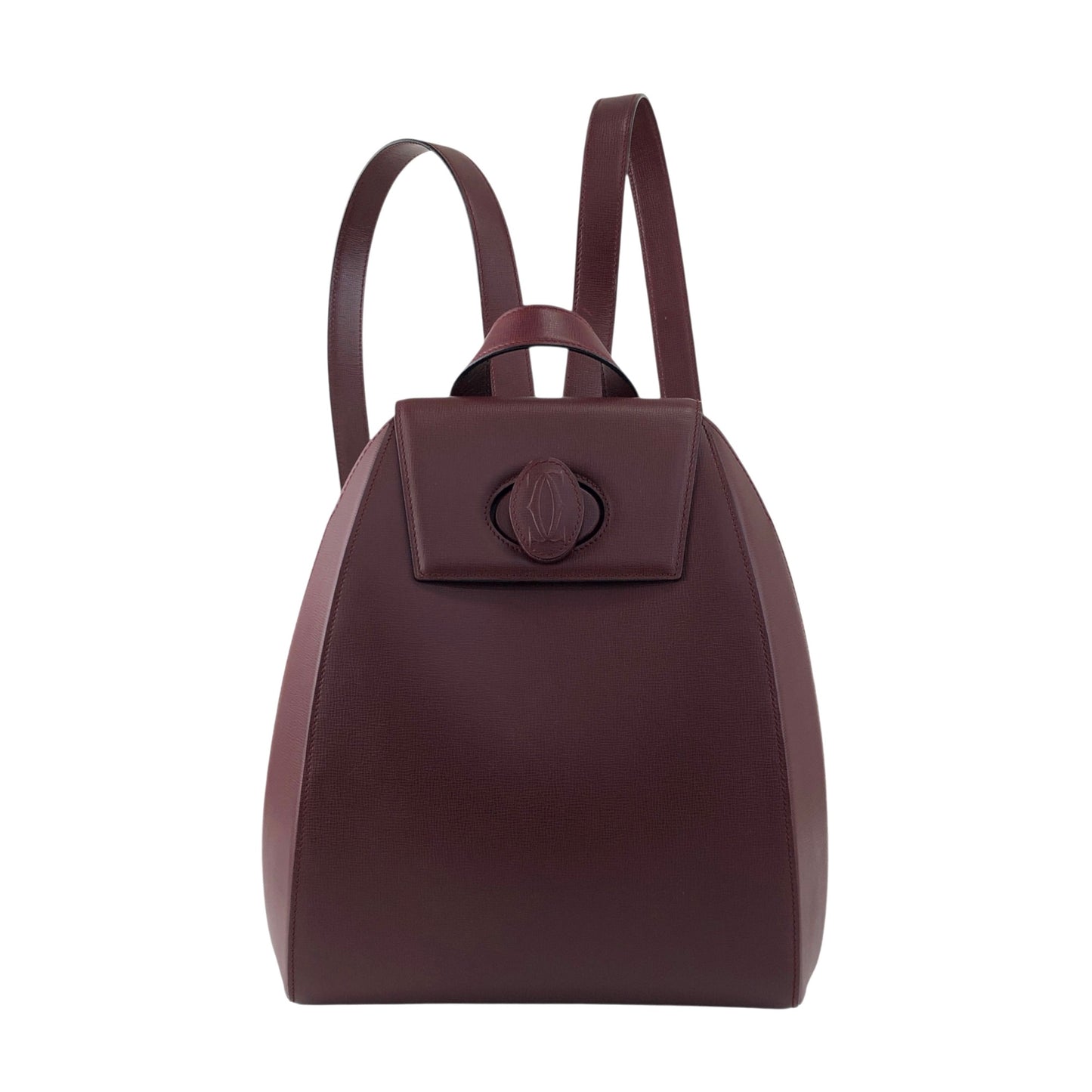 Cartier Turn Lock Backpack Bordeaux Vintage txrxit