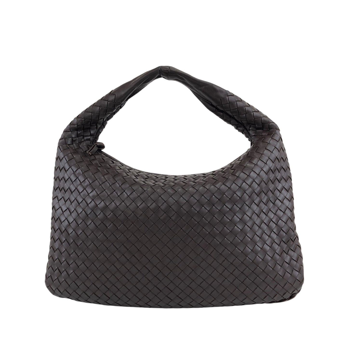 Bottega Veneta Intrecciato 單肩包 Hobobag 棕色 復古 p4gezk