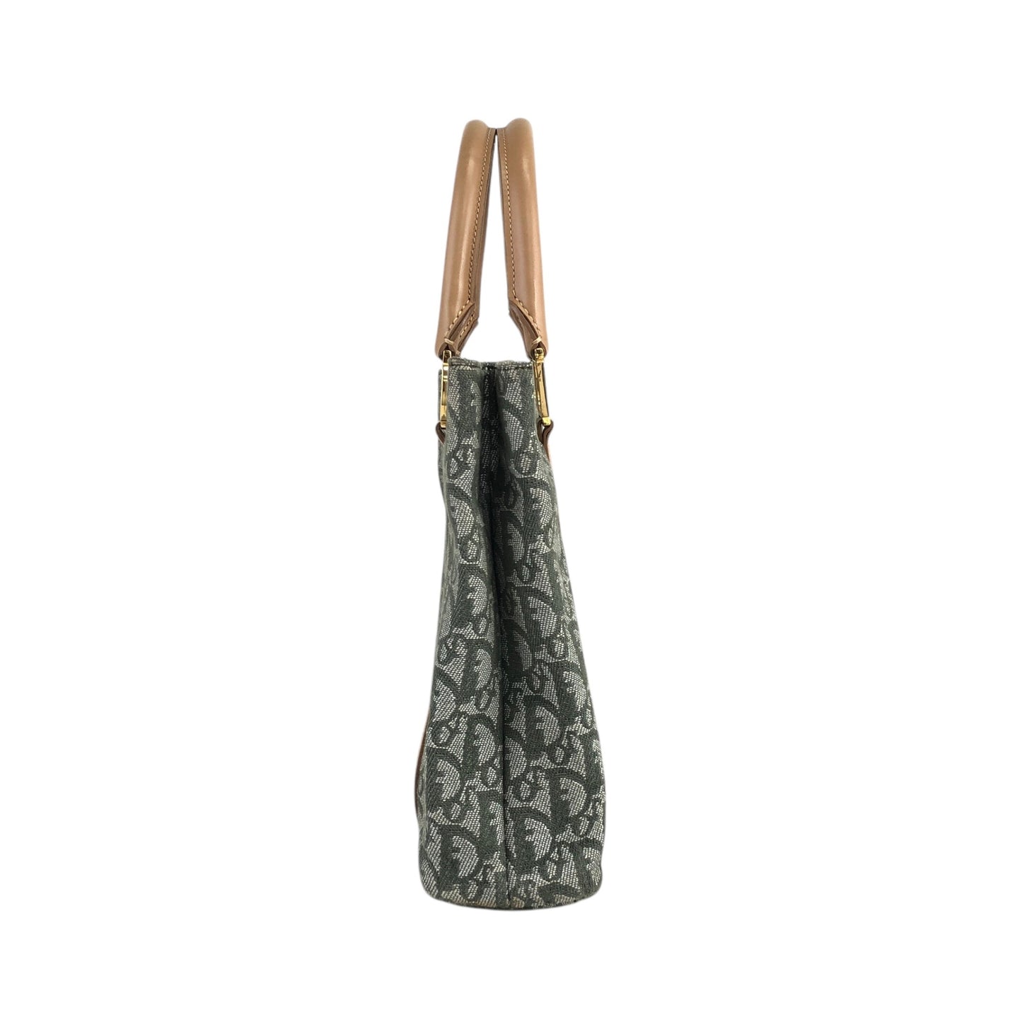 Christian Dior Trotter Handbag Green Vintage vcheai