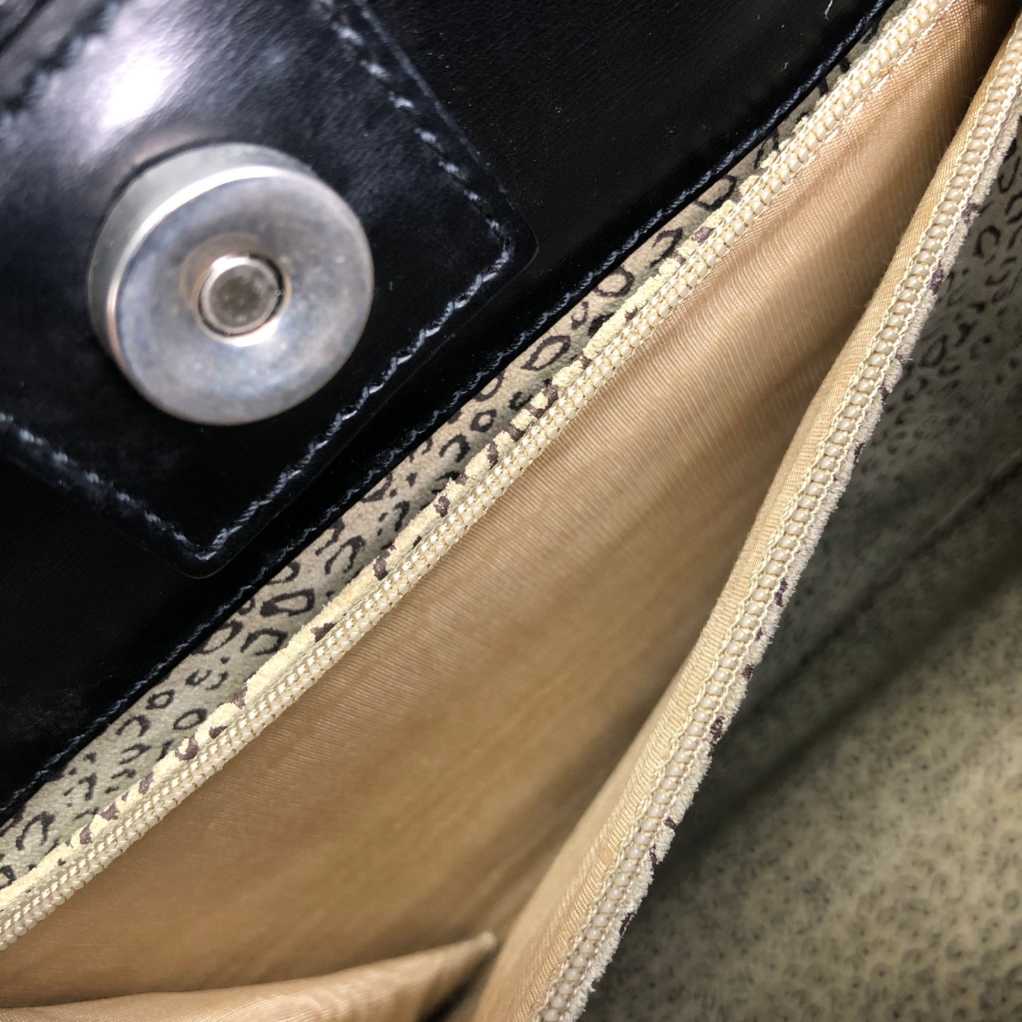 Cartier Handbag Shoulder bag Black Vintage amhwat