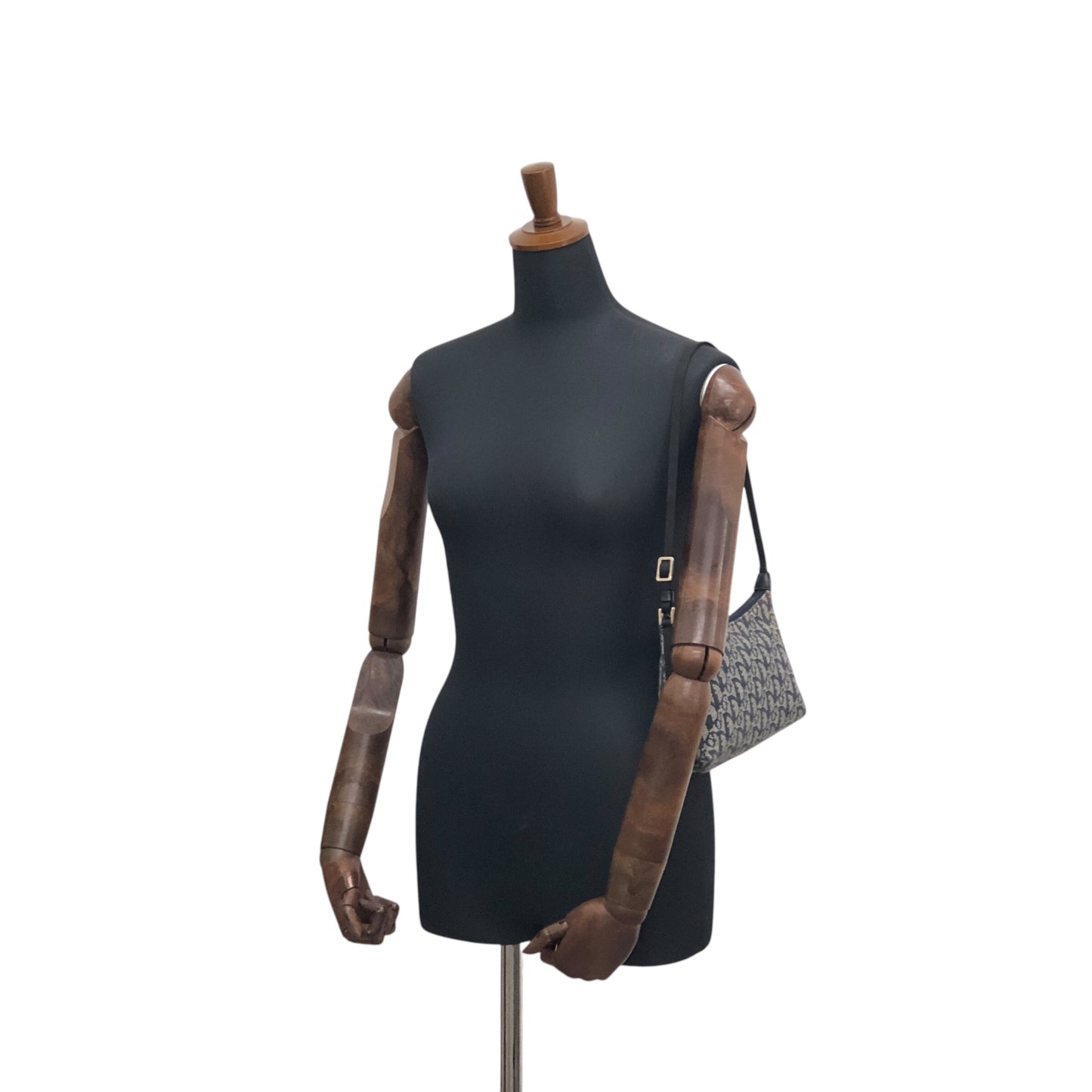 Christian Dior Trotter 單肩包 Hobobag 海軍藍 Vintage htxeg2