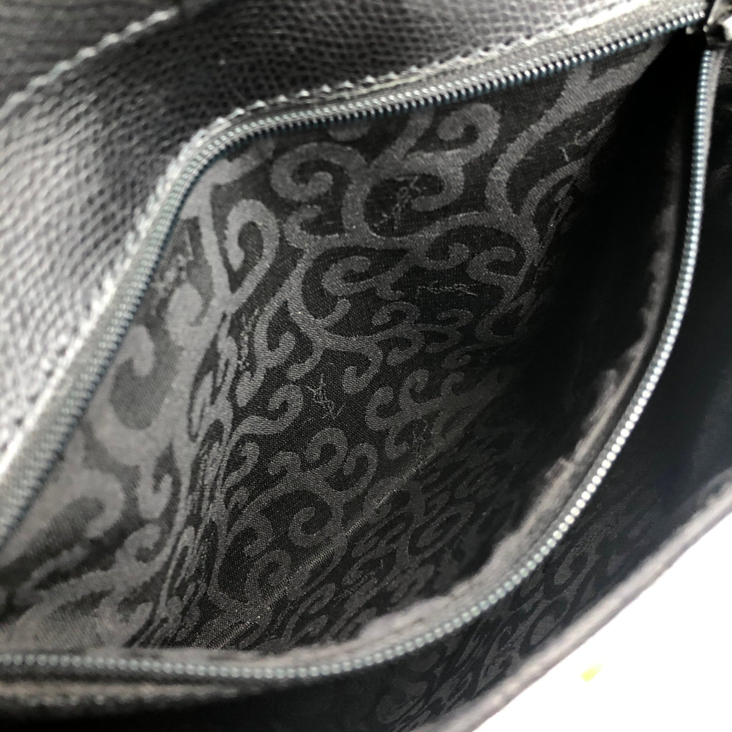 Yves Saint Laurent YSL Logo 單肩包 黑色 復古 cmeran