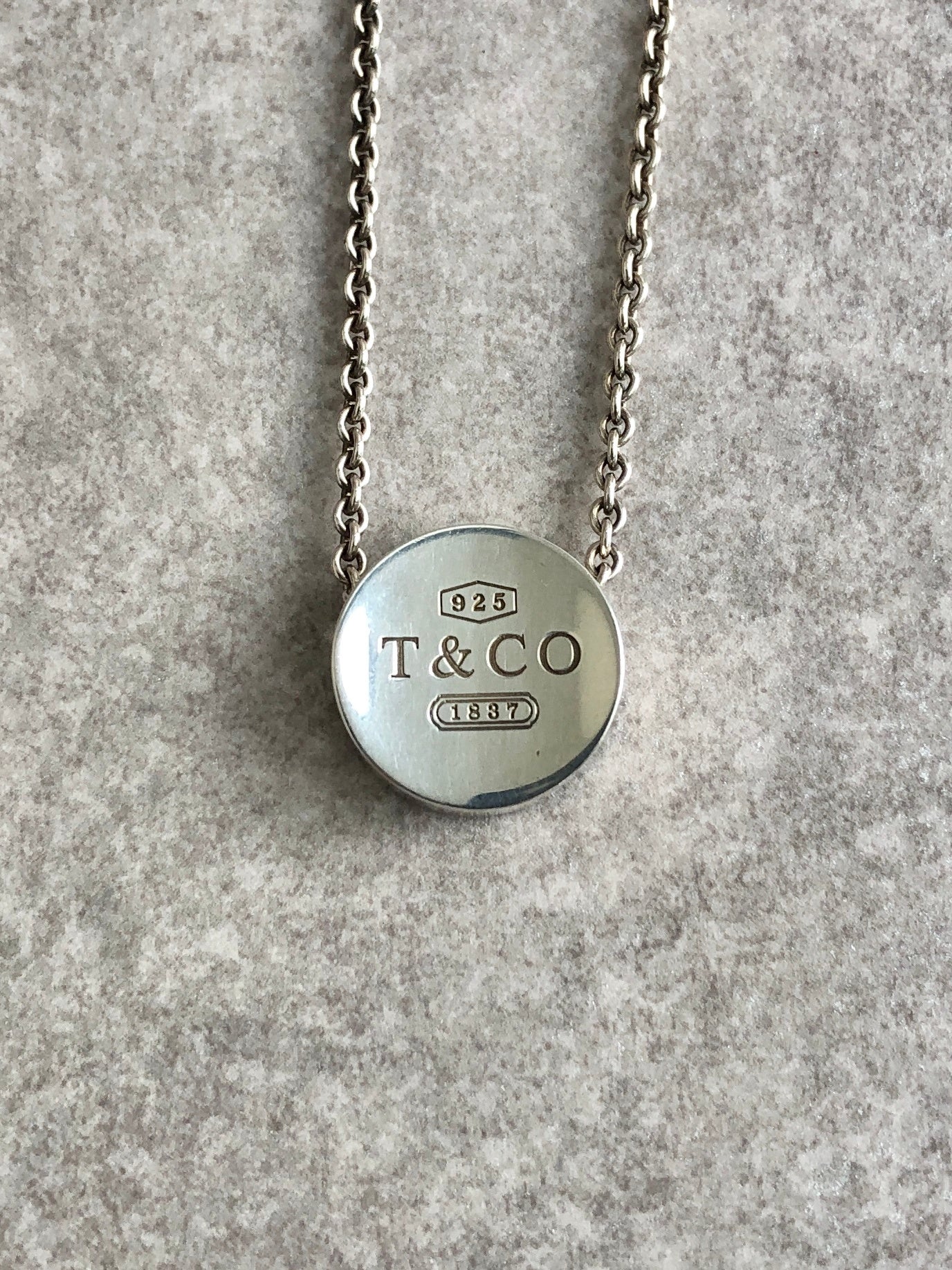 Tiffany & Co. Necklace Silver SILVER925 Vintage h6ezjs