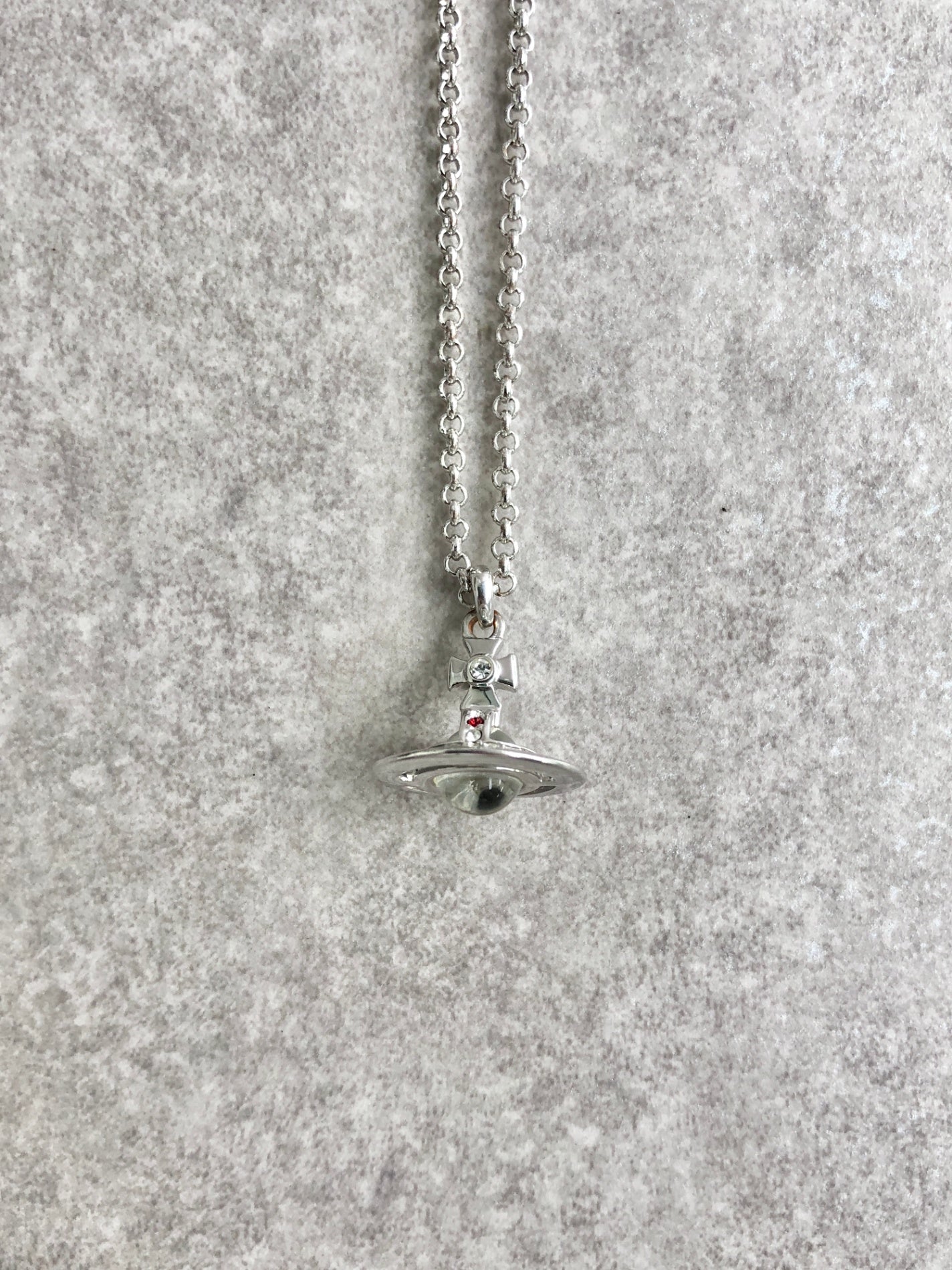 Vivienne Westwood Necklace Silver Vintage 2pmsie