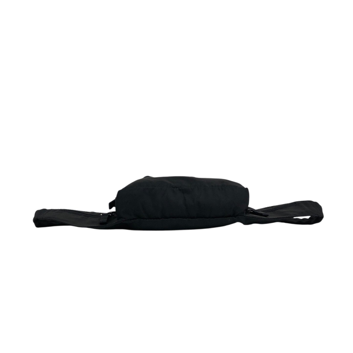 PRADA Tessuto Triangle Logo Sling bag Black V210 Vintage st4ma3