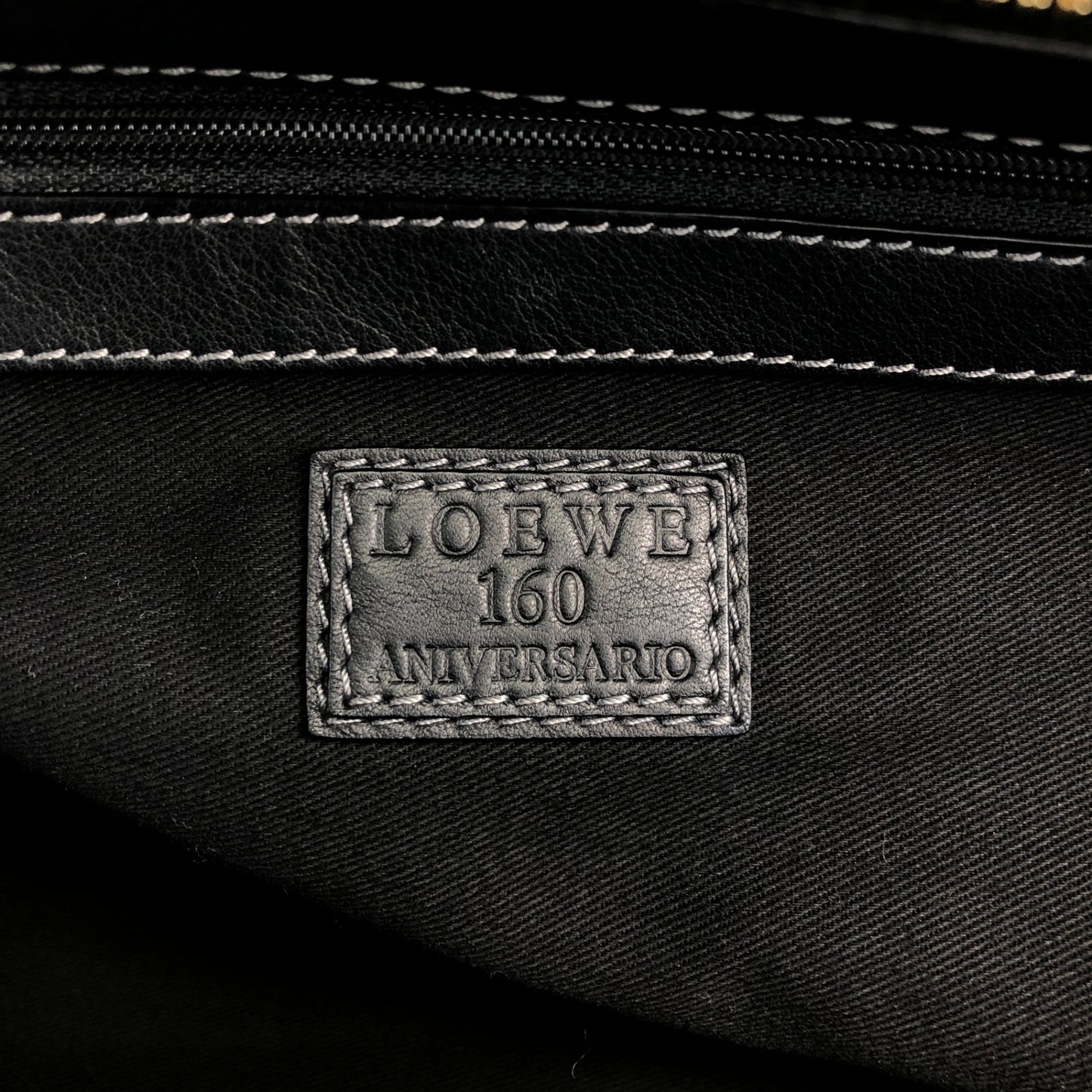 LOEWE Handbag Boston bag Black Vintage cx5sz7