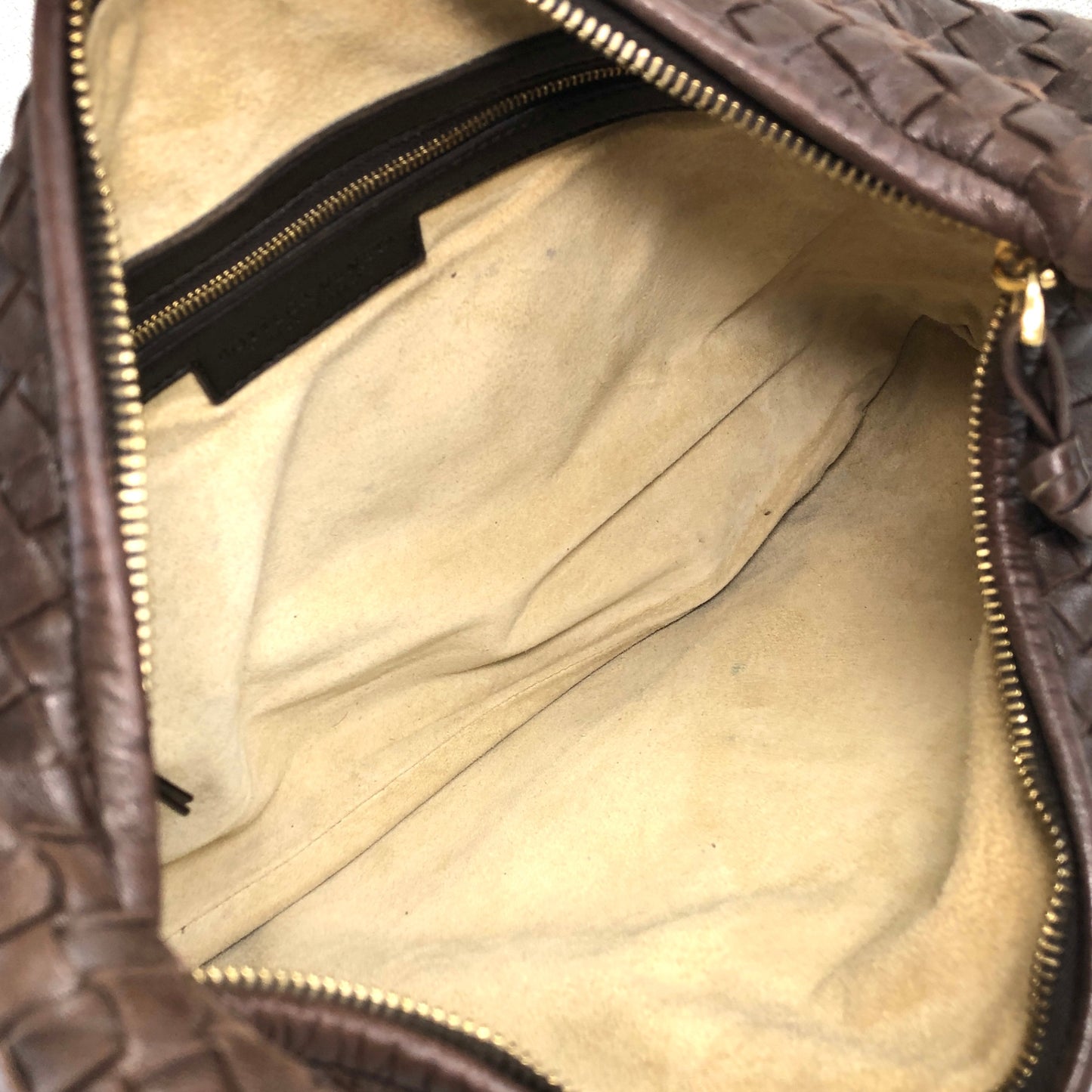 Bottega Veneta Intrecciato Shoulder bag Hobobag Brown Vintage 8kxwhy