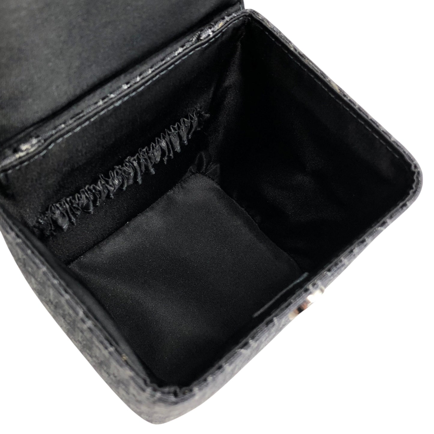 Christian Dior Street Chic Small Handbag Vanity bag Black Vintage 525v32