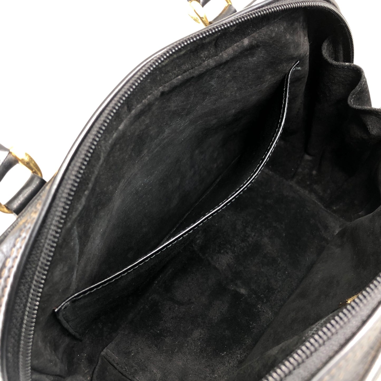 GUCCI Interlocking Handbag Black Vintage jkfsmf