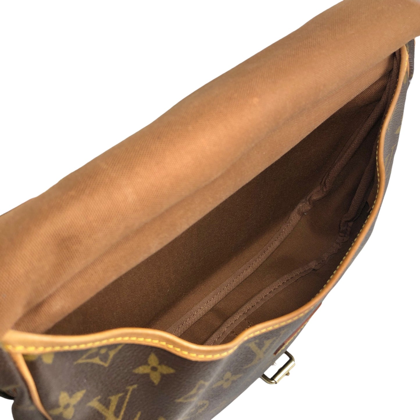 LOUIS VUITTON Monogram Shoulder bag Brown M42256 Vintage eirzhg