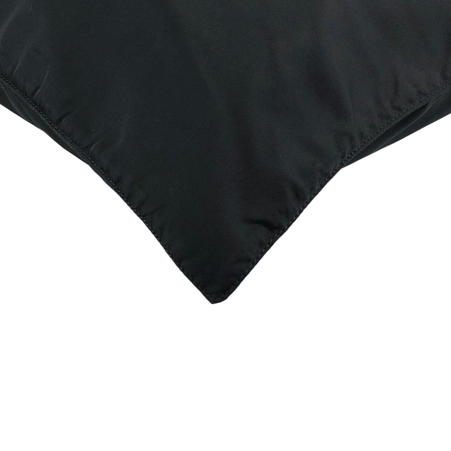PRADA Tessuto Triangle Logo Totebag Black Vintage t7z4fj
