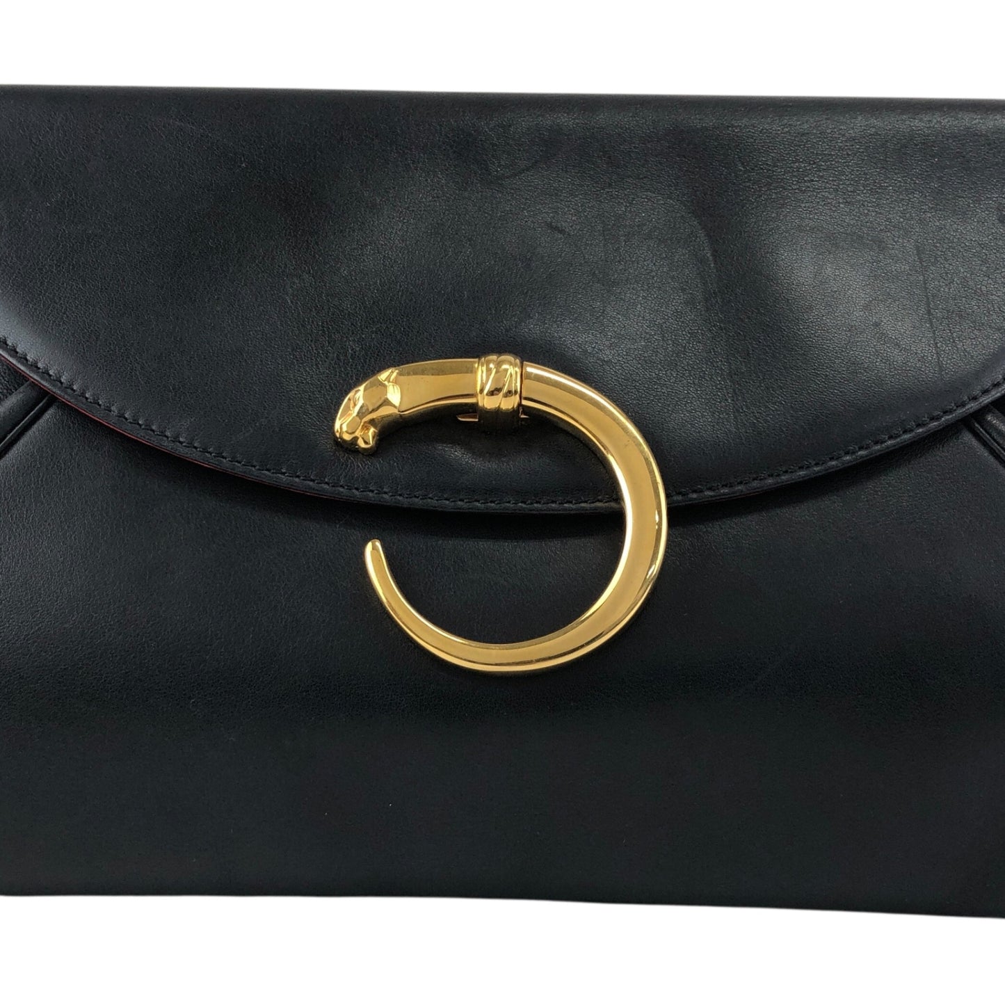 Cartier Clutch bag Black Vintage izesz7