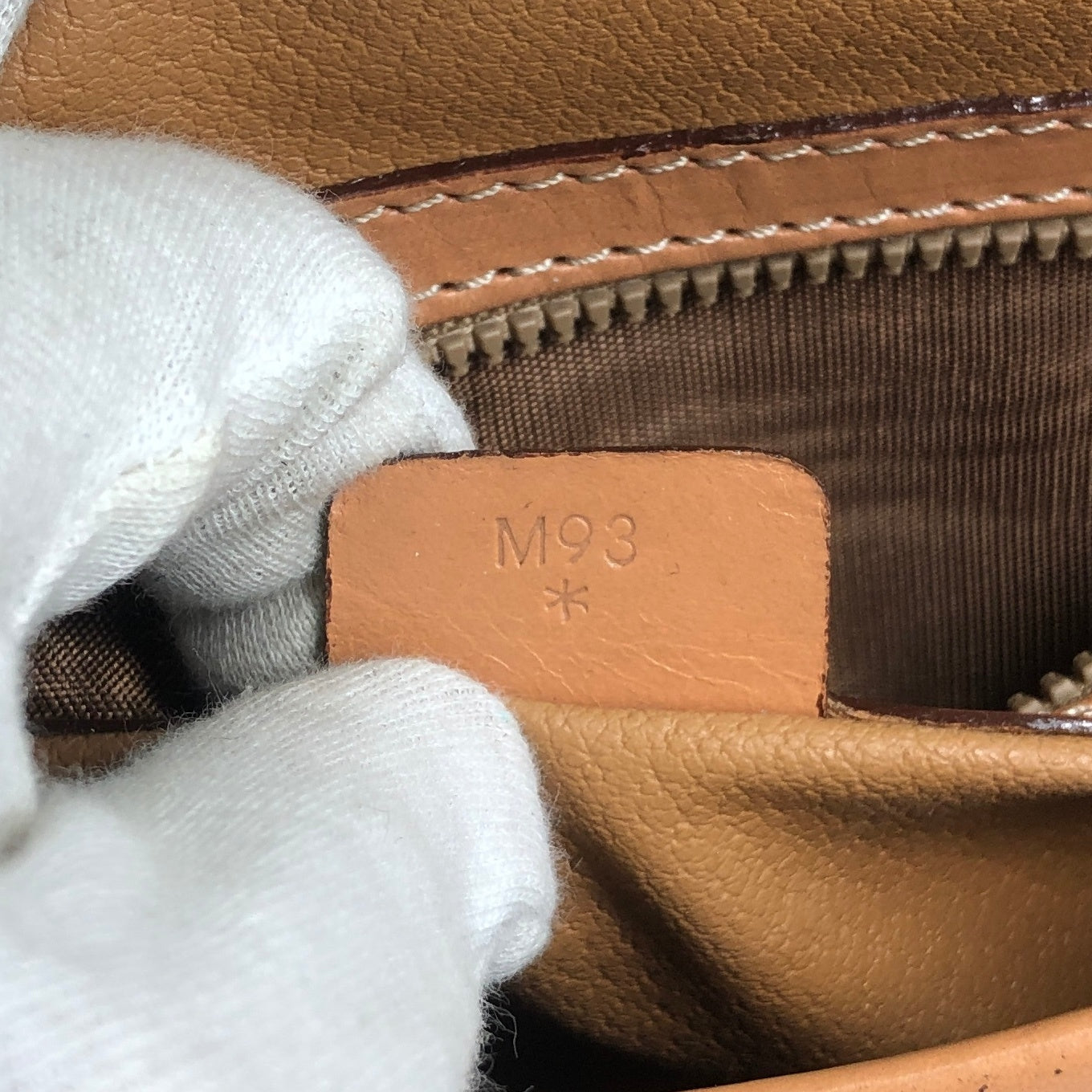 CELINE Macadam Shoulder bag Brown Vintage smihn4