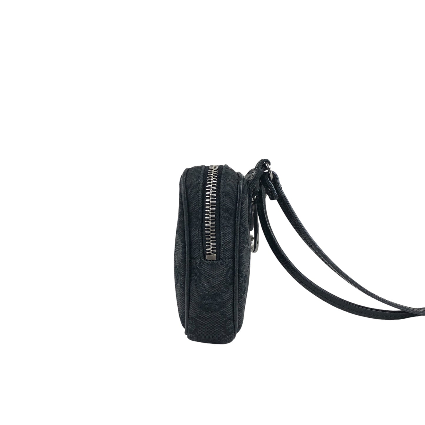 GUCCI GG Canvas Small Shoulder bag Black Vintage tajuun