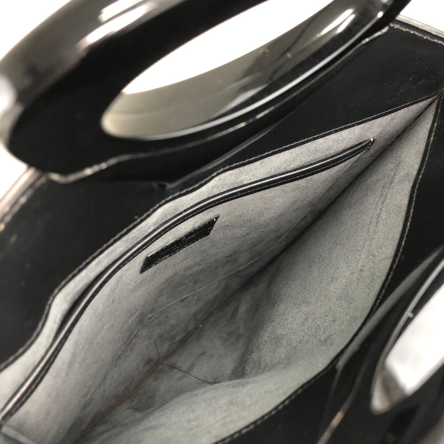 LOUIS VUITTON Epi Handbag Black Vintage nguzwd
