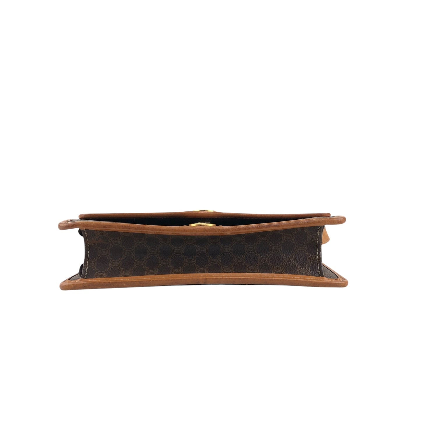 CELINE Macadam Medal Motif 肩背包 棕色 復古 tab6bn