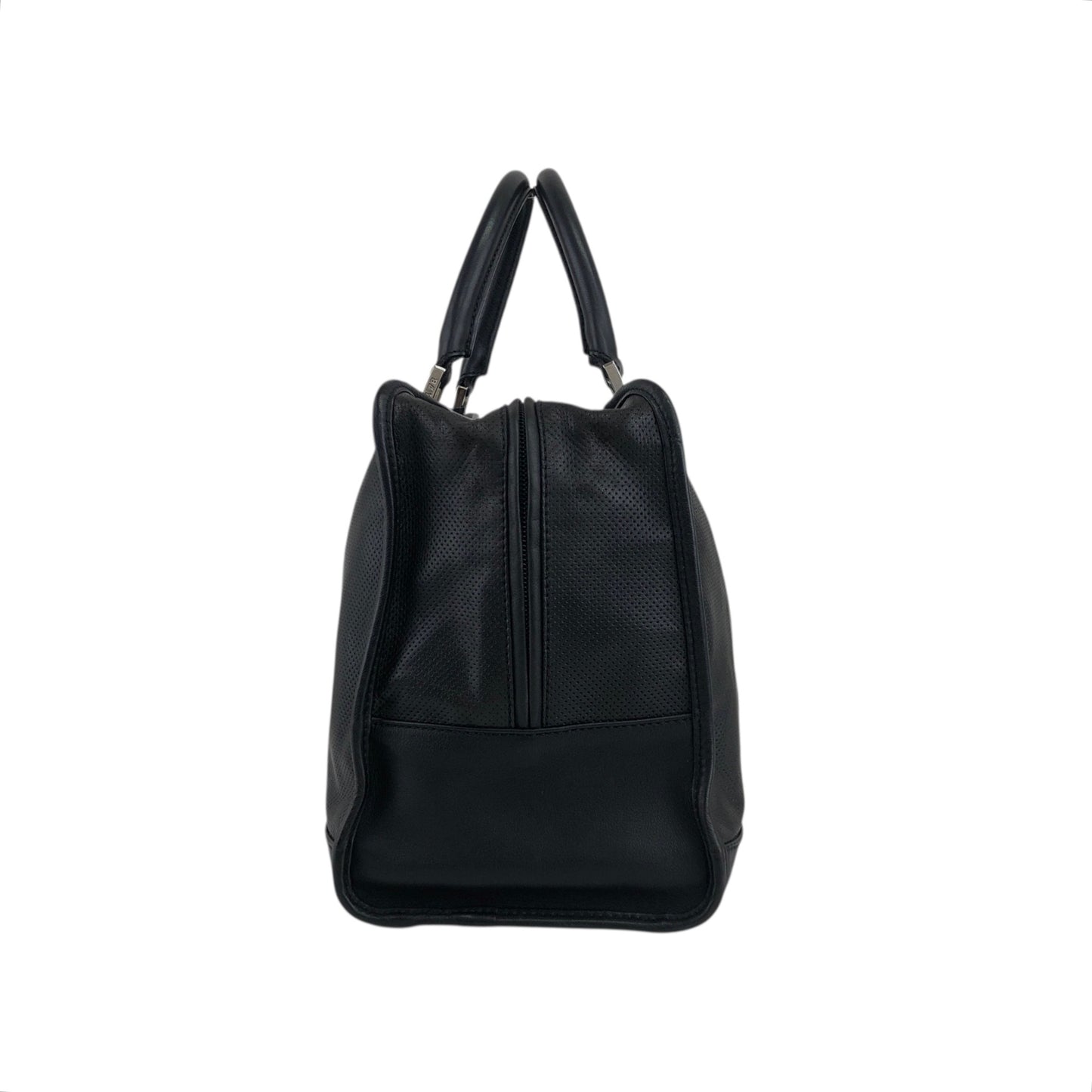 LOEWE Amazona36 Anagram Handbag Boston bag Black Vintage eackzj