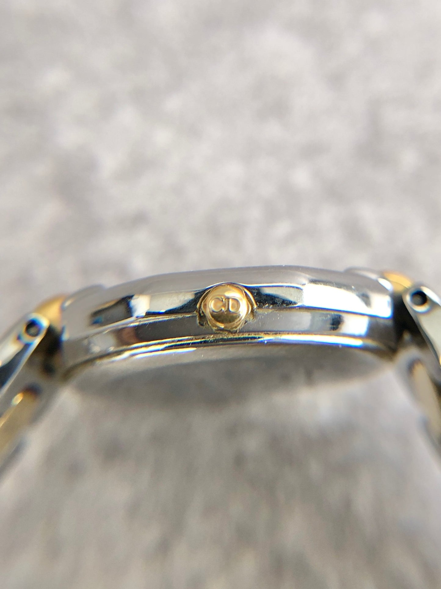 Christian Dior Quartz Watch Silver D48-203-1 Vintage 2ezrzr