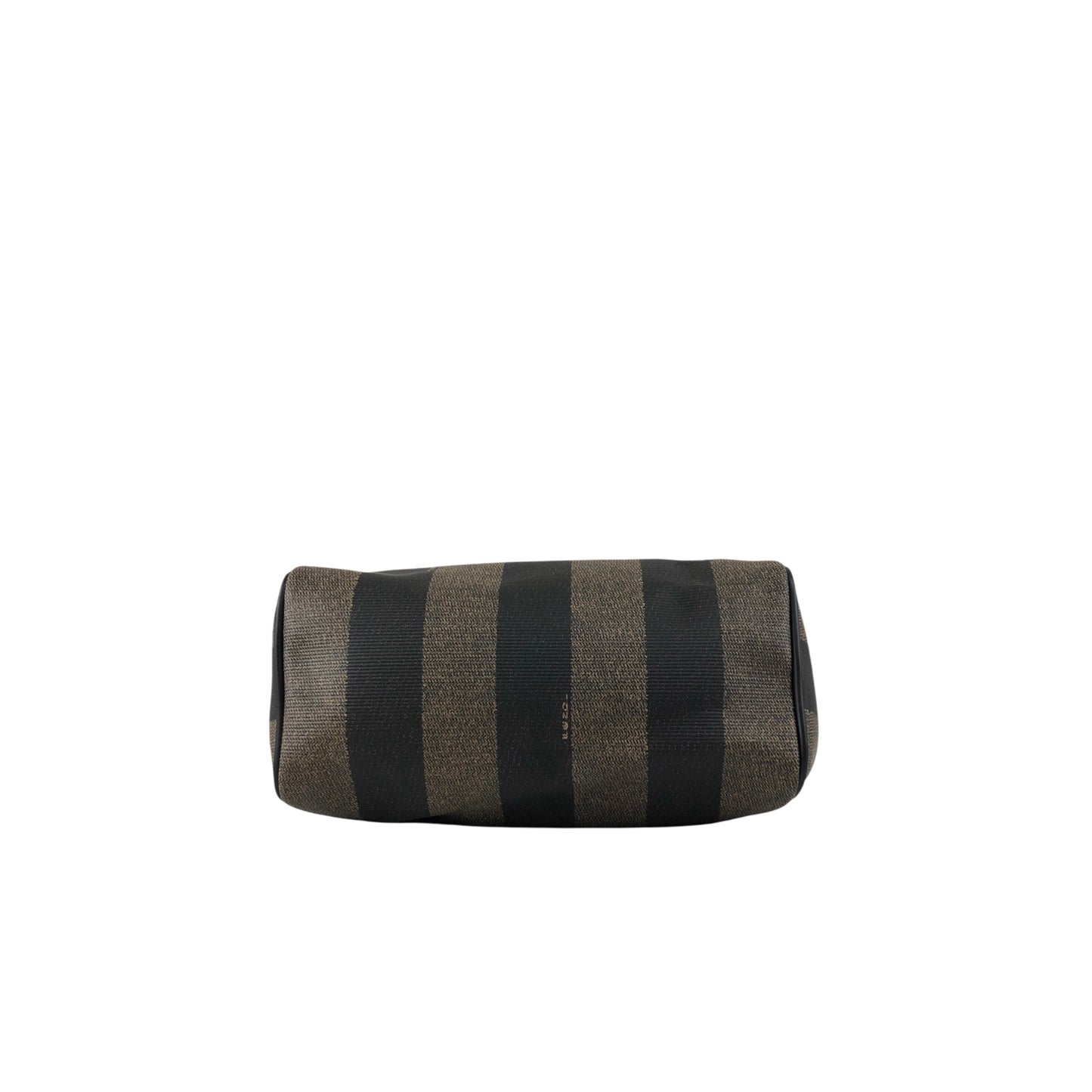 FENDI Logo Two-way Small Boston bag Shoulder bag Black Vintage 873tng