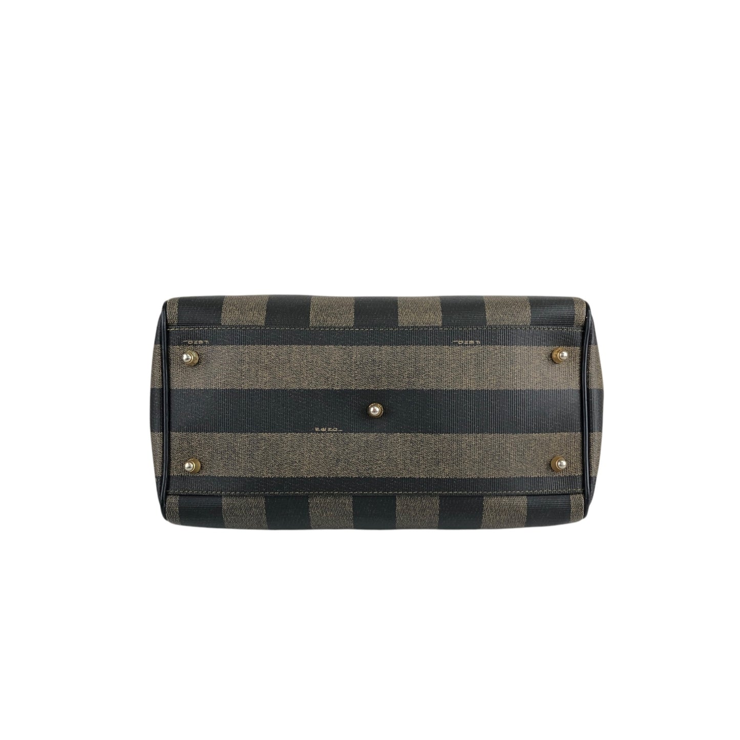 FENDI Pecan Two-way Small Boston bag Shoulder bag Black Vintage euc5vh