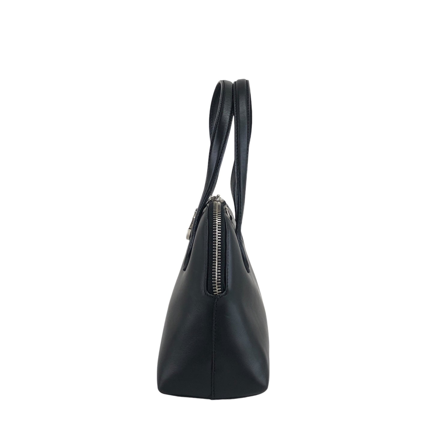 Salvatore Ferragamo Charm Two-way Handbag Shoulder bag Black Vintage jww5vi